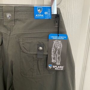 KÜHL Splash Roll-Up Outdoor Pants in Pine.